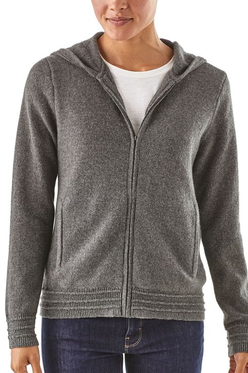 men's recycled cashmere hoody pullover