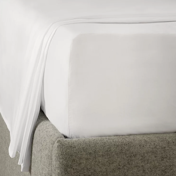 The White Company Essentials Egyptian Cotton Fitted Sheet