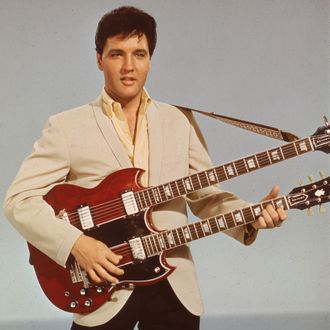 Portrait Of Elvis Presley