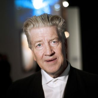 US film director David Lynch poses at the French cinematheque (La Cinematheque Francaise) on October 13, 2010, in Paris during a visit of the 