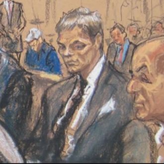 Tom Brady courtroom sketch: A unique take on his face.