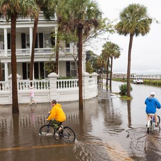 Hurricane Joaquin in Charleston