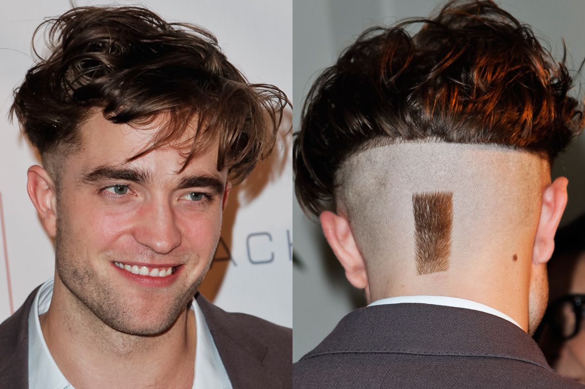 Cut Chat: Robert Pattinson's Landing-Strip Haircut