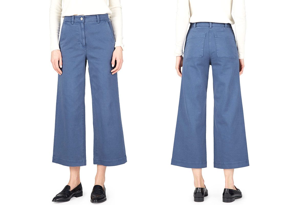 The Best Wide-Leg Cropped Pants Are 