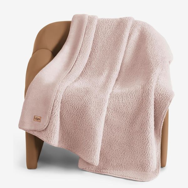 UGG Whitecap Throw Blanket, Soft Fleece Blanket