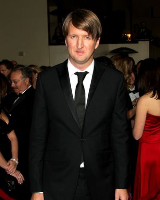 Director Tom Hooper arrives at the 64th Annual Directors Guild Of America Awards held at the Grand Ballroom at Hollywood & Highland on January 28, 2012 in Hollywood, California.
