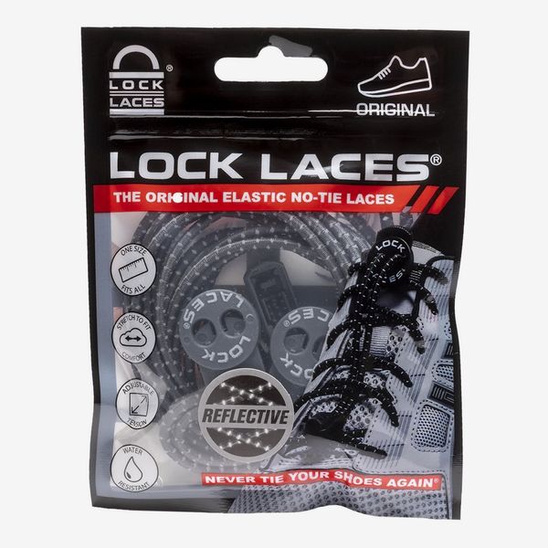 Lock Laces Reflective Elastic No-Tie Shoelaces