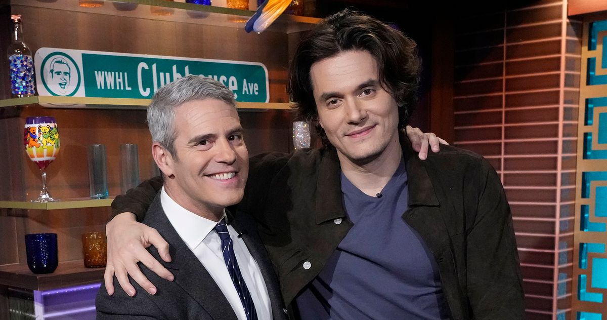 Let Andy Cohen and John Mayer Cuddle Platonically