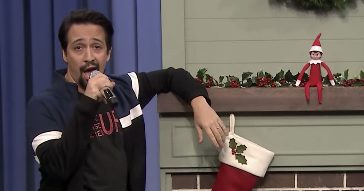 Lin manuel miranda christmas new arrivals