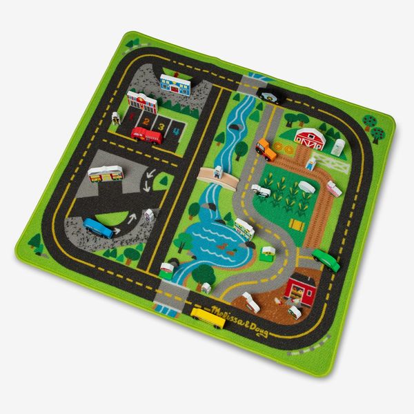 Melissa & Doug Create a Town Activity Rug Play Set