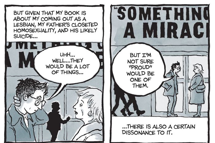 Comic Strip: Alison Bechdel Draws a Fun Home Coda
