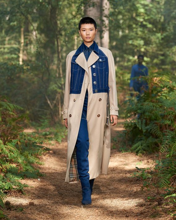 Recap: Burberry Spring 2021 Runway Show in the Woods