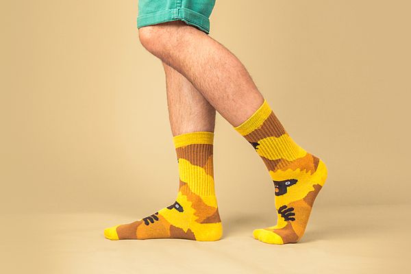 Socks for Animals Golden Langur Socks