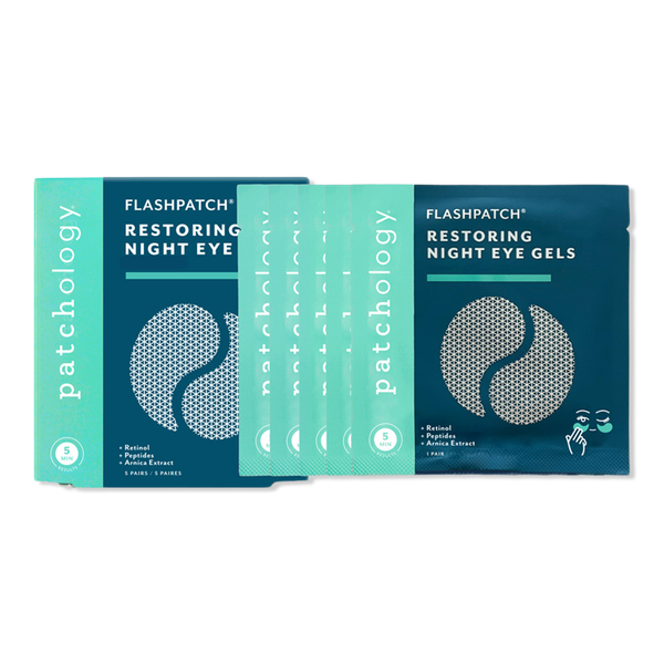 Patchology FlashPatch Restoring Night Eye Gels - 5 Pairs