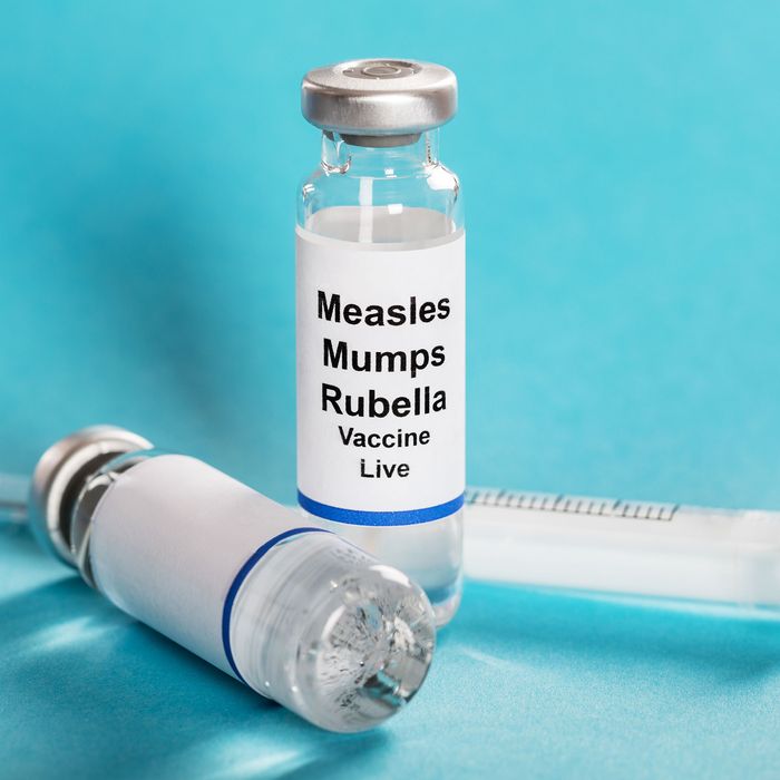 Measles vaccine.