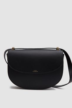 A.P.C. Genève Shoulder Bag in Black