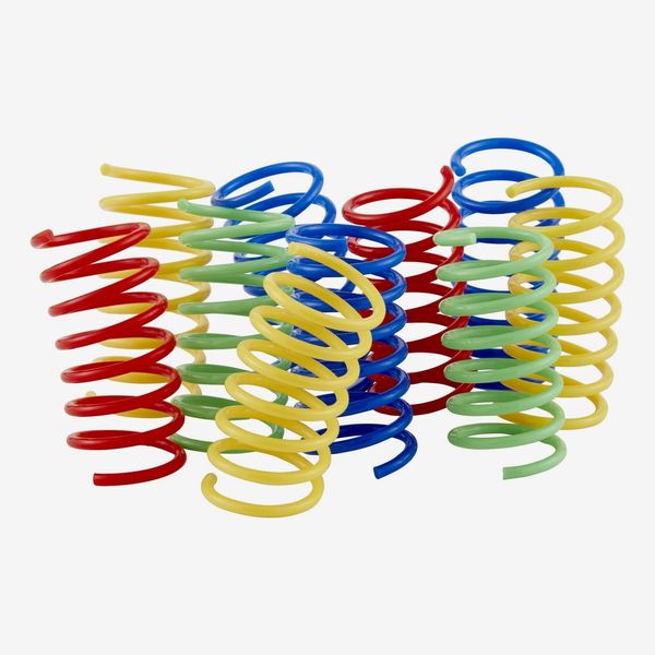 Frisco Colorful Springs Cat Toy, 10 count