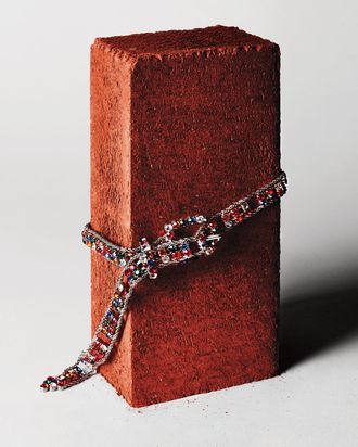 dior crystal belt