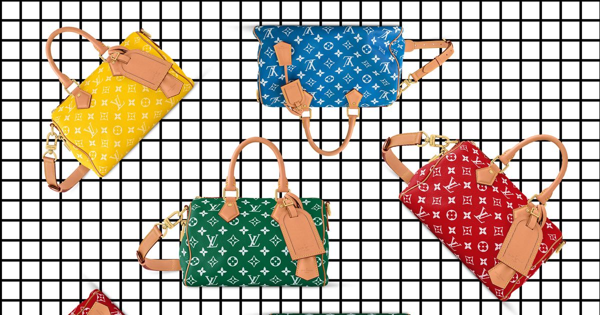 【Louis Vuitton】× ファレル・ウィリアムス Speedy 18 バッグ ファレル・ウィリアムスのルイ・ヴィトンスピーディバッグに新色