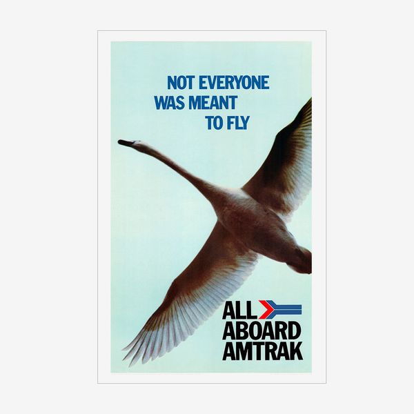 Amtrak 'Not Everyone Was Meant to Fly' Advertisement Print