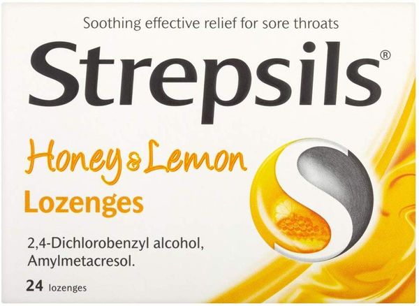 Strepsils Honey and Lemon Lozenges