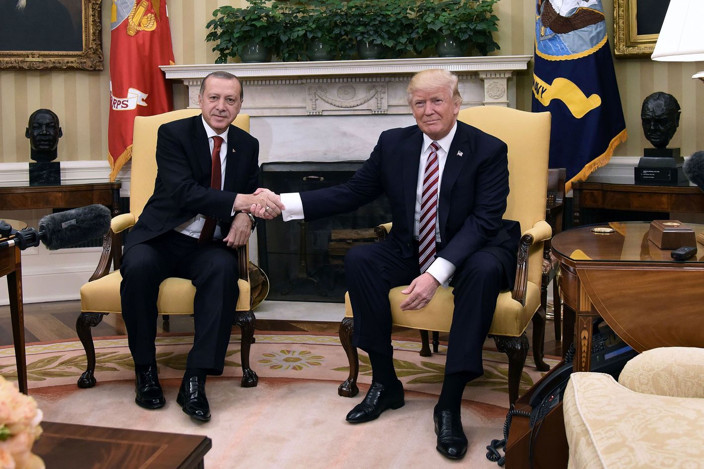 Trump Welcomes Turkish President Erdogan To The White House