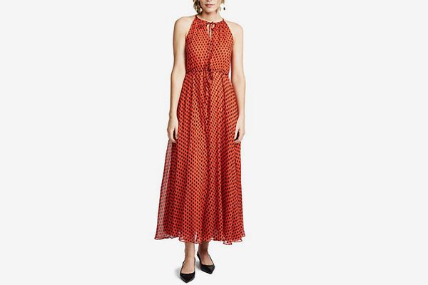 Diane von Furstenberg Keyhole Maxi Dress