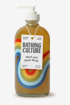 Bathing Culture Mind and Body Wash - Refillable Glass, 16 Oz.