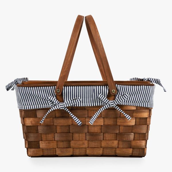 Pottery Barn Suffolk Picnic Basket - Set of 2