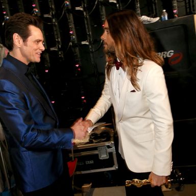 "I used to dress in women's clothing all the time on In Living Color. Where's my Oscar? Seriously, did you see my presentation, though? I want an Oscar so badly."