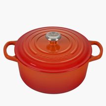 Le Creuset 3 1/2-Quart Signature Round Enamel Cast-Iron French/Dutch Oven