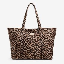 Loeffler Randall Dina Travel Tote - Brushed Leopard