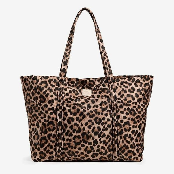 Loeffler Randall Dina Travel Tote - Brushed Leopard