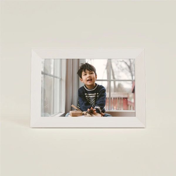 Aura Carver Digital Picture Frame - Sea Salt