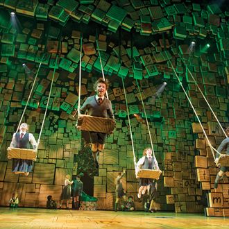 Matilda, at the Sam S. Shubert Theatre.