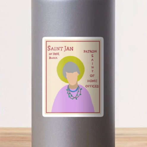Saint Jan Sticker