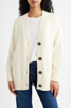 Madewell Oversized Cotton Cardigan