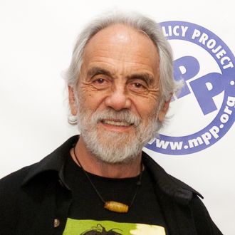 WASHINGTON - JANUARY 13: Tommy Chong poses on the red carpet during the Marijuana Policy Project's 15th Anniversary Gala to celebrate ''15 States in 15 Years'' at the Hyatt Regency on Capital Hill on January 13, 2010 in Washington, DC. (Photo by Kris Connor/Getty Images) *** Local Caption *** Tommy Chong