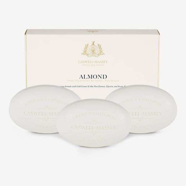 Caswell-Massey Triple Milled Almond Three-Soap Set