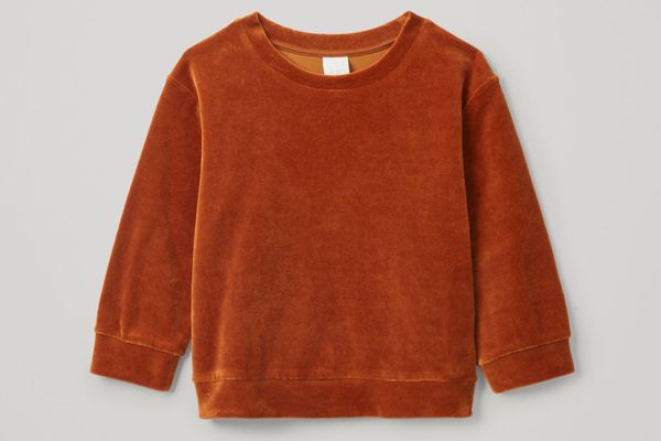 Cos Cotton Velour Sweatshirt