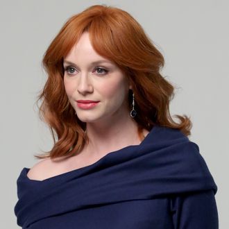 WEST HOLLYWOOD, CA - MAY 29: Actress Christina Hendricks poses for a portrait during the Variety Studio powered by Samsung Galaxy at Palihouse on May 29, 2014 in West Hollywood, California (Photo by Jonathan Leibson/Getty Images for Variety)