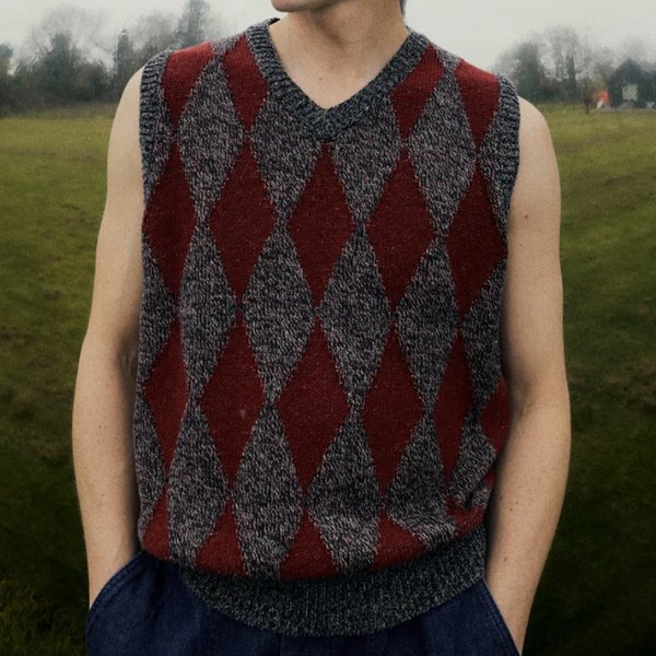 Toast Totem Wool Cotton Knitted Tank