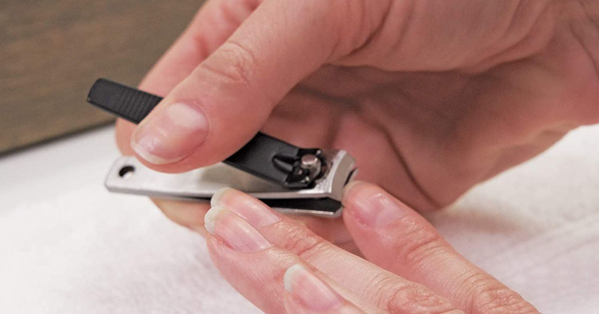 tweezerman folding nail clipper