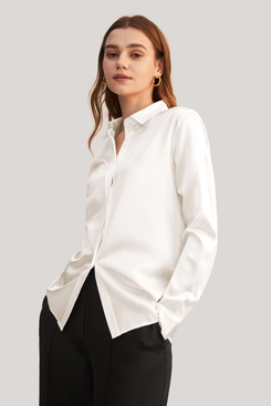 Unique Bargains Women's Plus Size Blouse Chest Pocket Button Down Classic  Demin Shirt 