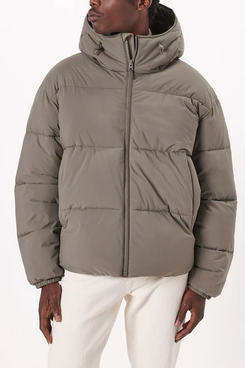 Abercrombie & Fitch Men's Relaxed Heavyweight Hooded Puffer