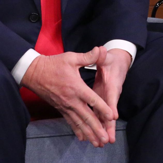 Why Are Trump s Hands Always Making The Symbol For Vagina 