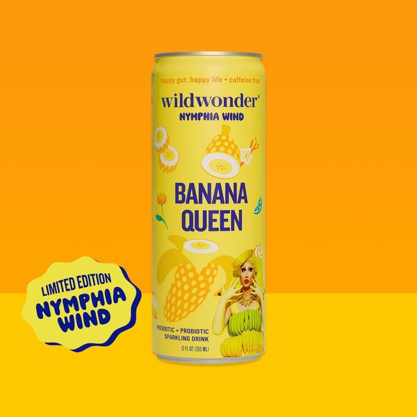 Wildwonder Prebiotic + Probiotic Sparkling Drink - Banana Queen