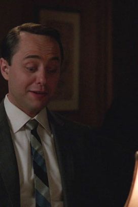 He looks punchable when he decides to pimp Joan out.