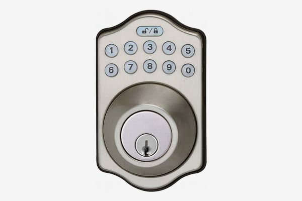 AmazonBasics Traditional Electronic Keypad Deadbolt Door Lock