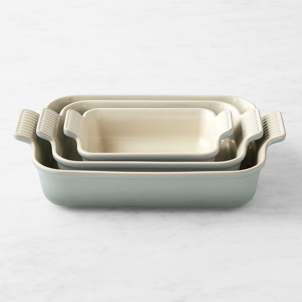 Le Creuset Heritage 3-Piece Rectangular Baking Dish Set